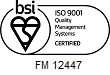 BSI ISO 9001 Certified Logo